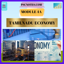 TNPSC PDF Module 4A Tamil Nadu Economy